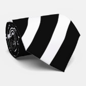 薄いグリーン・ライン軍の米国旗のモノグラム ネクタイ (ロール)