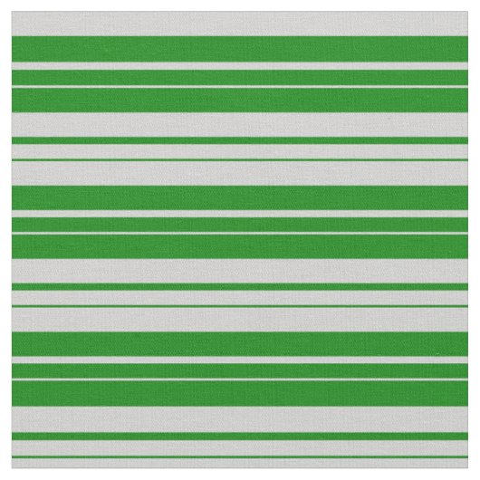 薄いグレーと緑の色のストライプ ファブリック (クローズアップ)