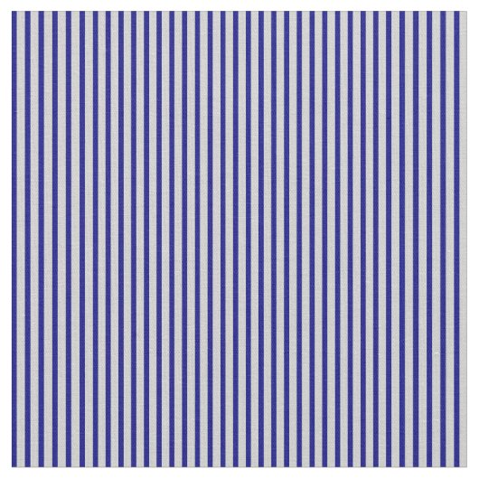 薄いグレーと青い線のパターン ファブリック (クローズアップ)