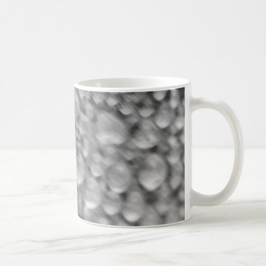 薄いグレーの泡マグカップ コーヒーマグカップ (右)