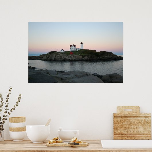 薄いグロー ポスター (キッチン)