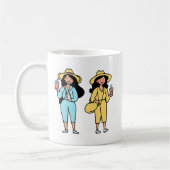 薄いスキン コーヒーマグカップ (左)