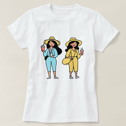薄いスキン Tシャツ (デザイン正面)