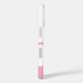 薄いスタイリッシュピンク色に白い形 Case-Mate iPhoneケース (裏面 / 右)