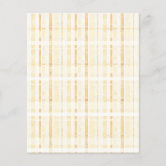 薄いテクスチャ付きプレイドスクラップブックの背景紙 (正面)