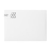 薄いハニーロゴラベル改ざん防止シール ラップアラウンドラベル (正面)