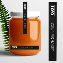 薄いハニーロゴラベル改ざん防止シール ラップアラウンドラベル