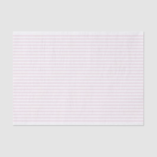 薄いピンクと白ストライプのティッシュペーパー 薄葉紙 (正面)