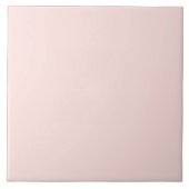 薄いピンクのタイル無地の色 タイル (正面)