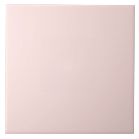 薄いピンクのタイル無地の色 タイル (正面)