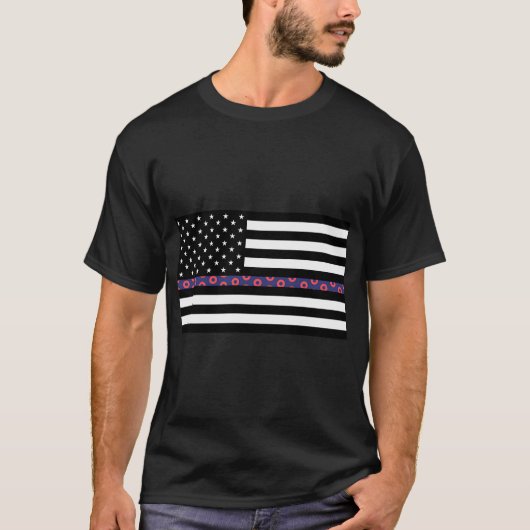 薄いフィッシュライン Tシャツ (正面)