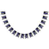 薄いブルーラインアメリカン バンティングフラッグ (全)