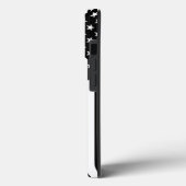 薄いブルーラインアメリカ国旗の装飾 Case-Mate iPhoneケース (裏面 / 左)