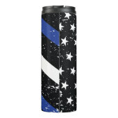 薄いブルーラインサーマルタンブラー タンブラー (裏面)