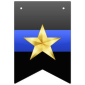 薄いブルーラインチーフプロモーションバンティングフラグ バンティングフラッグ (第1の旗)