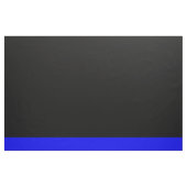 薄いブルーライン警官の記念物の旗 ファブリック (ファットクウォーター)