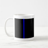 薄いブルーライン コーヒーマグカップ (左)