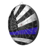 薄いブルーライン ダーツボード (正面右)