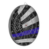 薄いブルーライン ダーツボード (正面左)