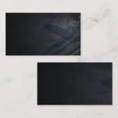 薄いブルーライン 名刺 (正面/裏面)