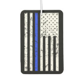 薄いブルーライン – 警察官 – 車のフレッシュナー カーエアーフレッシュナー (正面)