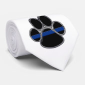 薄いブルーラインK-9 ネクタイ (ロール)