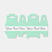 薄いミントグリーンハイエンド色マッチング フェイバーボックス (折り畳みなし)