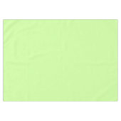 薄いミントグリーン無地のカラー テーブルクロス (正面(横))