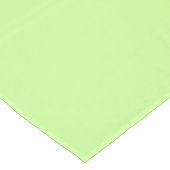 薄いミントグリーン無地のカラー テーブルクロス (アングル)