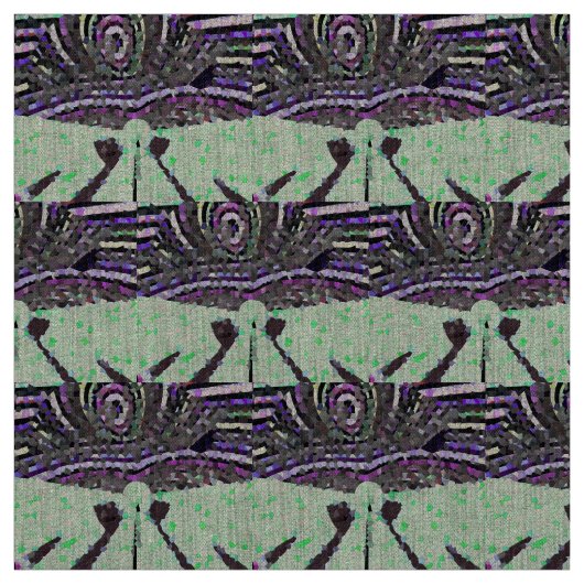 薄いモダン緑色の贈り物,モザイク ファブリック (見本)