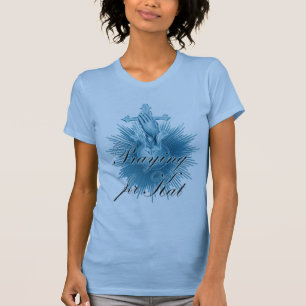 薄い女性Twofer (合われて) Tシャツ