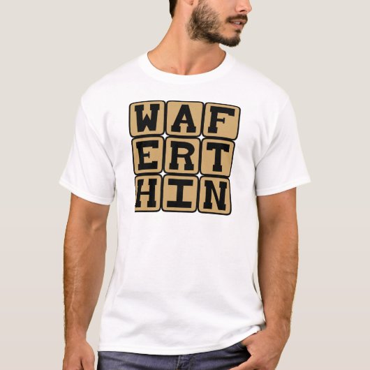薄い小さいモーゼル Tシャツ (正面)
