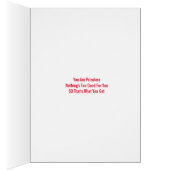 薄い氷のバースデー・カード (内側 (右))