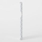 薄い灰色および白いクローバーパターン Case-Mate SAMSUNG GALAXYケース (裏面/右)