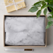 薄い灰色と白の大フェイク理石 薄葉紙 (ギフト)