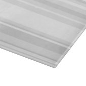 薄い灰色のストライプ カッティングボード (角)