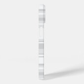 薄い灰色のストライプ Case-Mate iPhoneケース (裏面 / 右)