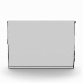 薄い灰色の水平フォトブロックアート フォトブロック