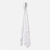 薄い灰色の頭骨 ネクタイ (裏面)