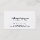 薄い灰色の髭(凸版印刷のスタイル) 名刺 (裏面)