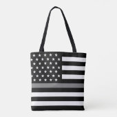 薄い灰色ライン教化の役人 トートバッグ (裏面)