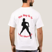 薄い物は入っているかもしれないが、太っている物は入っている Tシャツ (裏面)