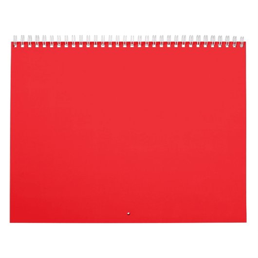 薄い白いクレアで囲まれた赤い縁ど四角形 カレンダー (カバー)