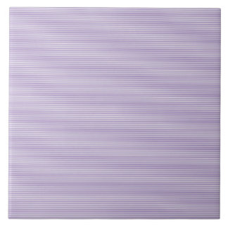 薄い白とラベンダーのセラミッストライプクタイル タイル