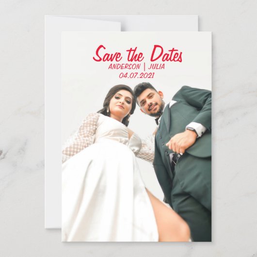 薄い磁気カード マグネット招待状 (正面)