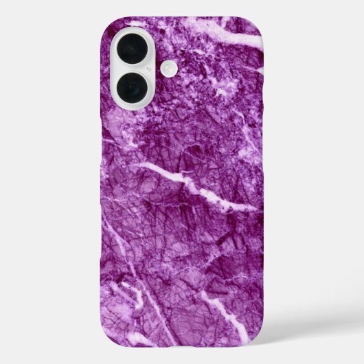 薄い紫色の大理石 Case-Mate iPhoneケース (裏面)