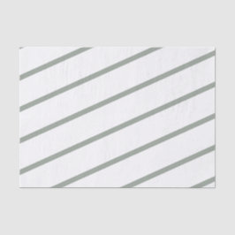 薄い緑と白のストリップ 薄葉紙