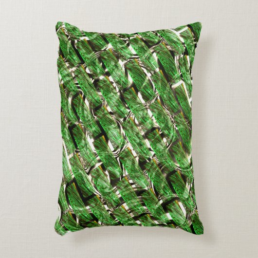 薄い緑の壁効果と白っぽい泡？ アクセントクッション (正面(垂直))