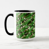 薄い緑の壁効果と白っぽい泡？ マグカップ (左)