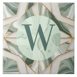 薄い緑の大理石タイル タイル